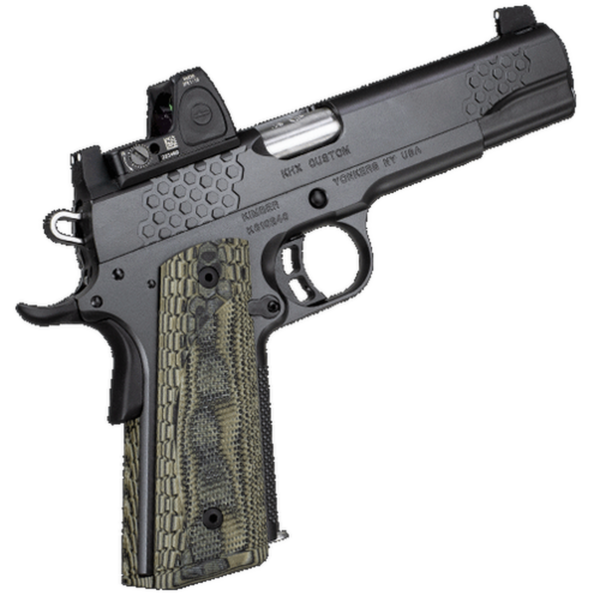 Kimber KHX Custom Optic Included 1911 45 ACP 5" Barrel, Trijicon RMR-06 3.25 MOA Dot 8rd Mag