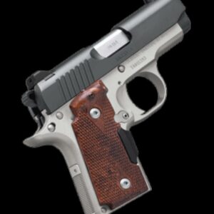 KIMBER MICRO 9 CDP Rosewood Checkered Grips