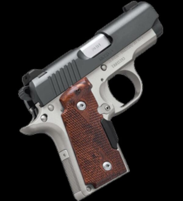 KIMBER MICRO 9 CDP Rosewood Checkered Grips