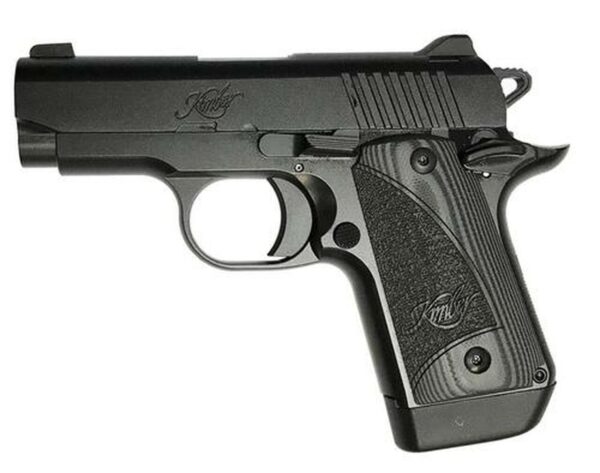 Kimber Micro 9 Full Black, Night Sights & G10 Grips 7rd Mag