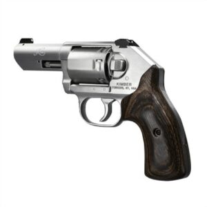 Kimber K6S Stainless (3-Inch Barrel) .357 Mag, Walnut Grip, Brushed Stainless