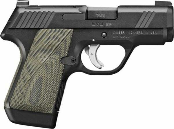 Kimber EVO SP TLE 9mm, 3" Barrel, Tritium Night Sights, Striker Fired, G10 Grips, 7rd Mag