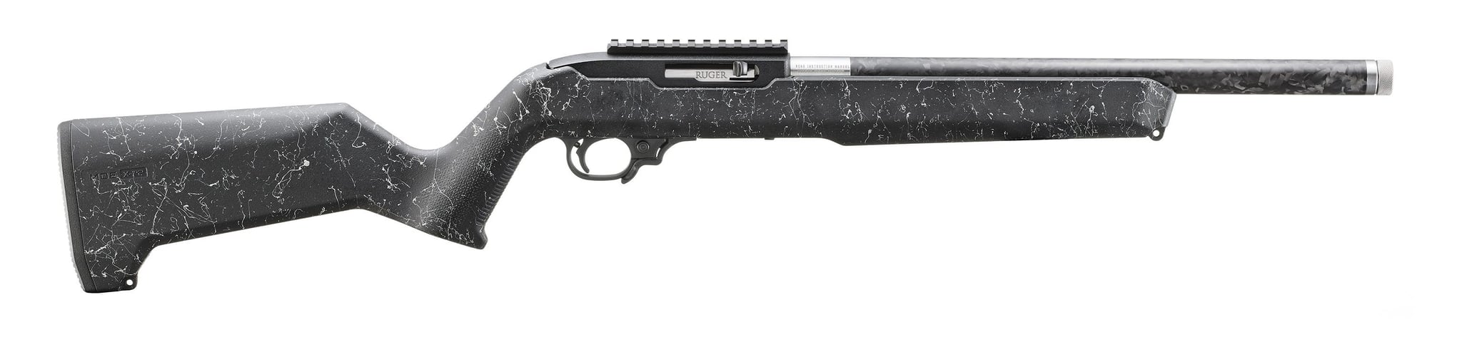 RUGER 10/22 BOLT ACTION .22 LR RIFLES WHITE SPECKLED BLACK - Air Rifles | The Gun Shop