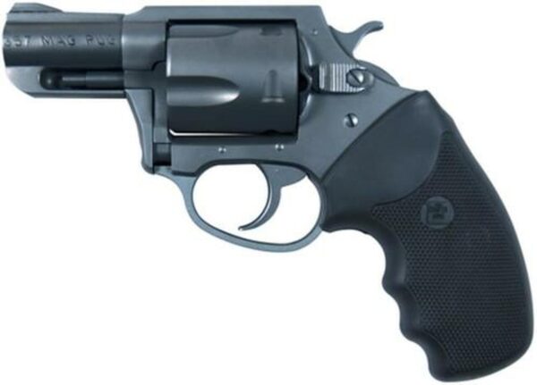 Charter Arms Mag Pug, .357 Mag, 2.2" Barrel, 5rd, Black Rubber Grip, Blued