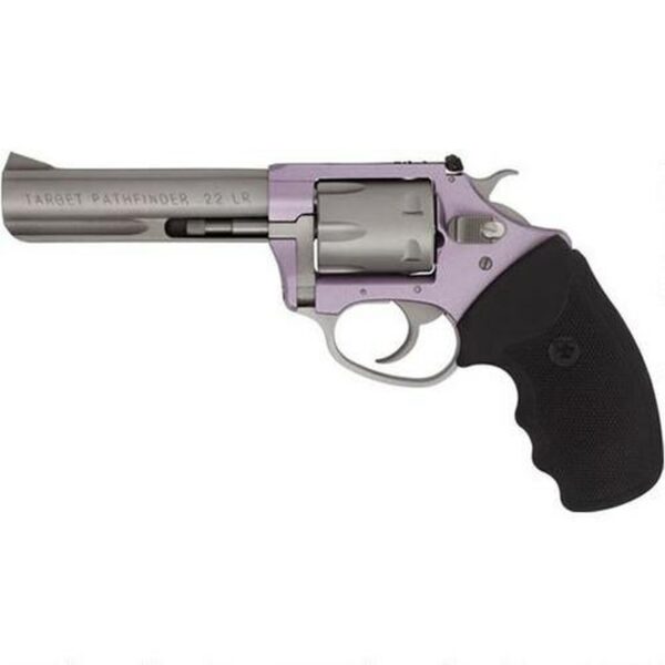 Charter Arms Pathfinder Lite Lavender Lady, .22 LR, 4.2" Barrel, 6rd, Stainless
