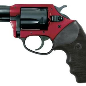 Charter Arms Undercover Lite, .38 Special +P, 2" Barrel, 5rd, Black/Red