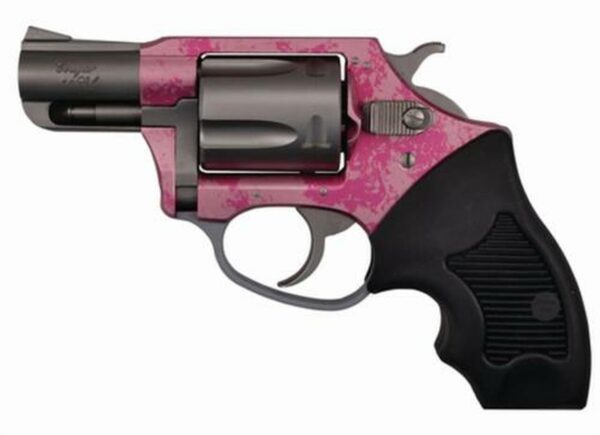 Charter Arms Pink Cougar .38 Special +P 2" SS Barrel Pink Frame Compact Grip 5 Round