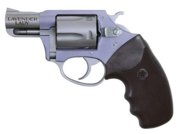 Charter Arms Lavender Lady Undercover Lite, .38 Special, 2" Barrel, 5rd, Stainless/Lavender