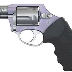 Charter Arms Lavender Lady Undercover Lite, .38 Special, 2" Barrel, 5rd, DAO, Stainless/Lavender