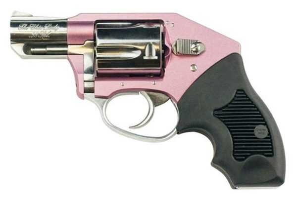 Charter Arms Chic Lady Undercover Lite, .38 Special, 2", 5rd, DAO, Pink/Stainless, Pink Case