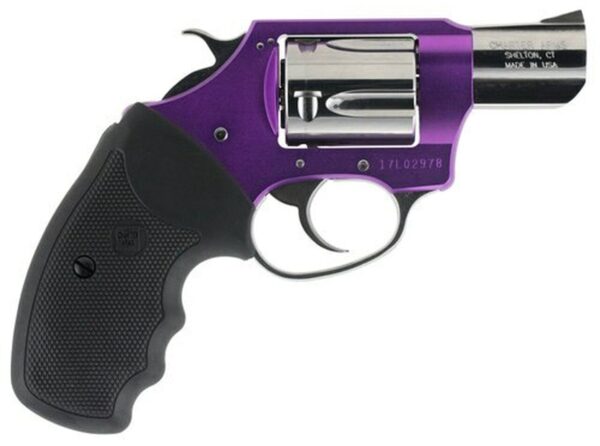 Charter Arms Chic Lady, .38 Special, 2" Barrel, 5rd, Black Rubber Grip, Magenta Frame