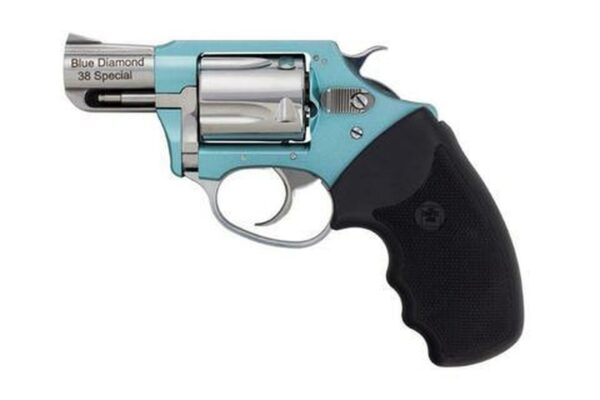 Charter Arms Blue Diamond Undercover Lite, .38 Special, 2", Tiffany Blue/Hi-Polish