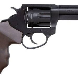 Charter Arms Professional 32 H&R, 3" Barrel, Steel Frame, Blacknitride+ Finish, Walnut Wood Grips, LitePipe Fiber Optic Front Sight, 7rd