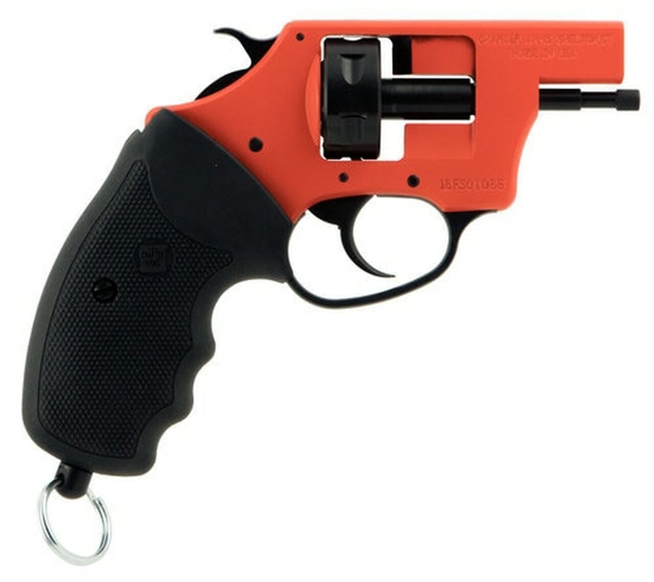 Charter Arms Pro 22, 22 Blank, 6rd, Black/Orange
