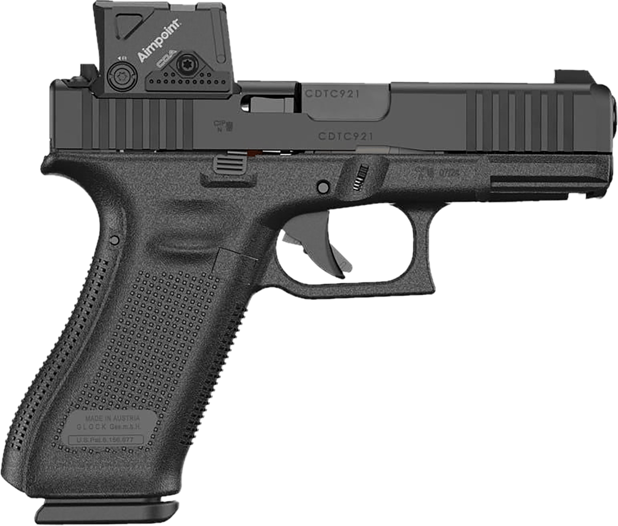 GLOCK G45 GEN5 A-CUT *10 ROUND* SEMI AUTO 9MM LUGER (9x19 PARA) HANDGUNS black - Handguns | The Gun Shop