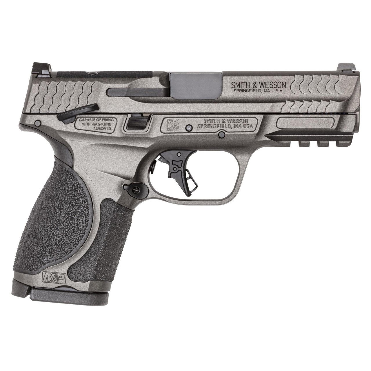 SMITH & WESSON M&P9 M2.0 METAL COMPACT (MANUAL SAFETY) M&P9 M2.0 METAL COMAPCT SEMI AUTO 9MM LUGER (9x19 PARA) HANDGUNS cerakote - Handguns | The Gun Shop