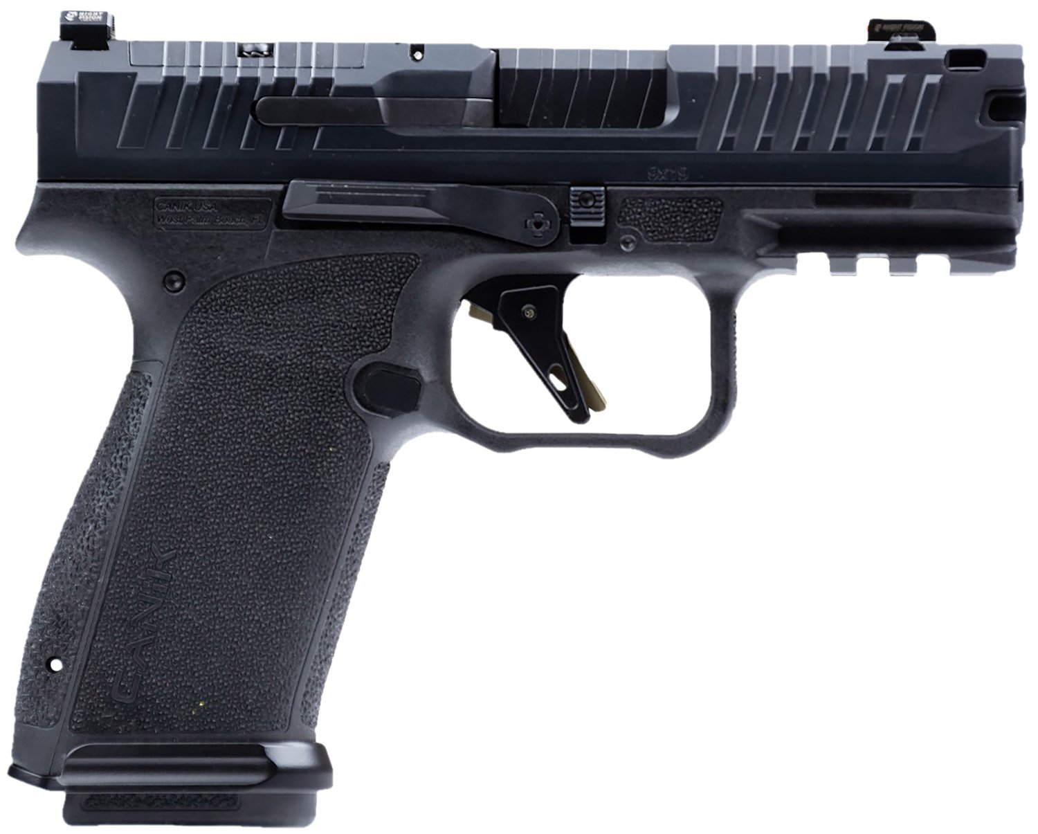 CANIK METE MC9 PRIME SEMI AUTO 9MM LUGER (9x19 PARA) HANDGUNS black - Handguns | The Gun Shop