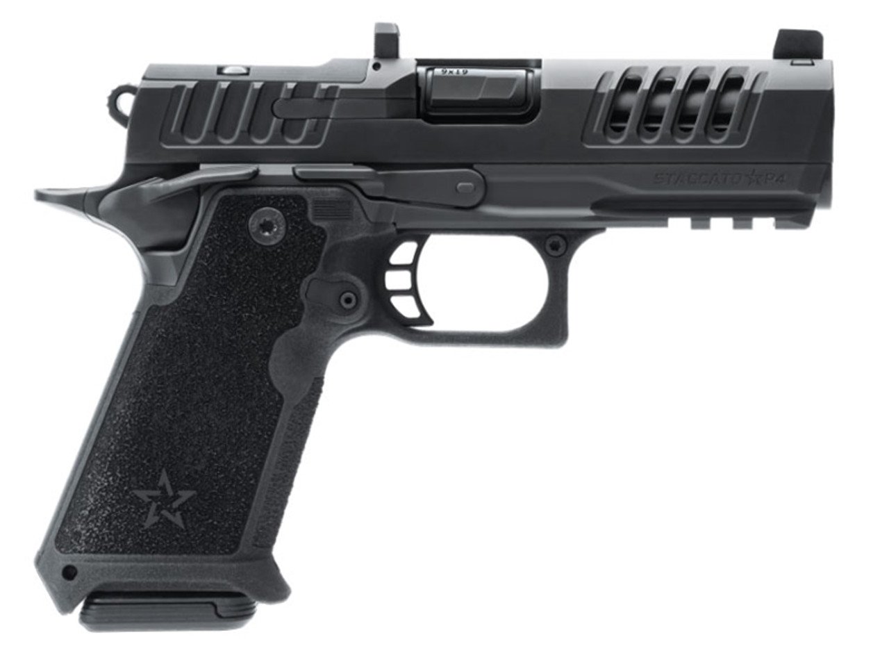67ce362c8ba368677f74236f7ceebc0a171bd99e3dcf7 STACCATO P4 HD P4 HD SEMI AUTO 9MM LUGER (9x19 PARA) HANDGUNS black - Handguns | The Gun Shop