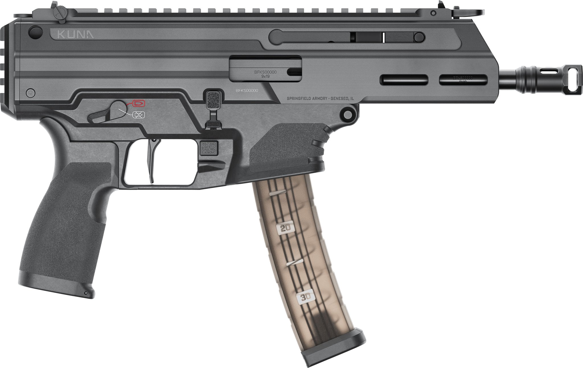67d4cece6415dcf71913064ab5a9e805e13939774c355 SPRINGFIELD ARMORY KUNA KUNA SEMI AUTO 9MM LUGER (9x19 PARA) HANDGUNS black - Handguns | The Gun Shop