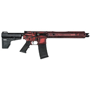Black Rain SPEC15 Pistol, 556, 10.5" Barrel, Dead Red Finish, Shockwave Blade, BRO MFR Master Key, 30rd Mag