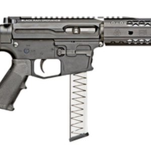 Black Rain Fallout CQB Pistol 9mm, 8.75" Barrel, Rear-Charging, Black, Shockwave Blade Brace 30rd Mag