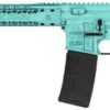 Black Rain Ordnance Fusion 5.56/.223, 16" Barrel, 6-Pos MFT Stock, Tiffany Blue Battleworn, 30rd