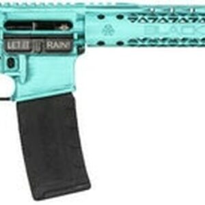 Black Rain Ordnance Fusion 5.56/.223, 16" Barrel, 6-Pos MFT Stock, Tiffany Blue Battleworn, 30rd