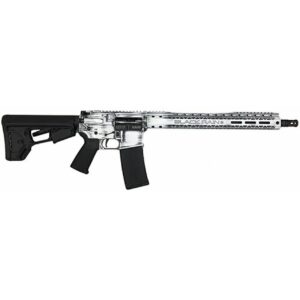 Black Rain Ordnance SPEC3G 5.56/.223, 18" Barrel, Magpul ACS-L Stock, White Battleworn, 30rd