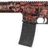 Black Rain Crypt AR Pistol .300 Blackout, 10.5" Barrel, Rubber Red Skulls, 30rd