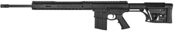 Black Rain Fallout10 6.5 Creedmoor, 22" Barrel, Luth-AR MBA-1 Black Stock, Hardcoat Anodized/Nitride, 10rd