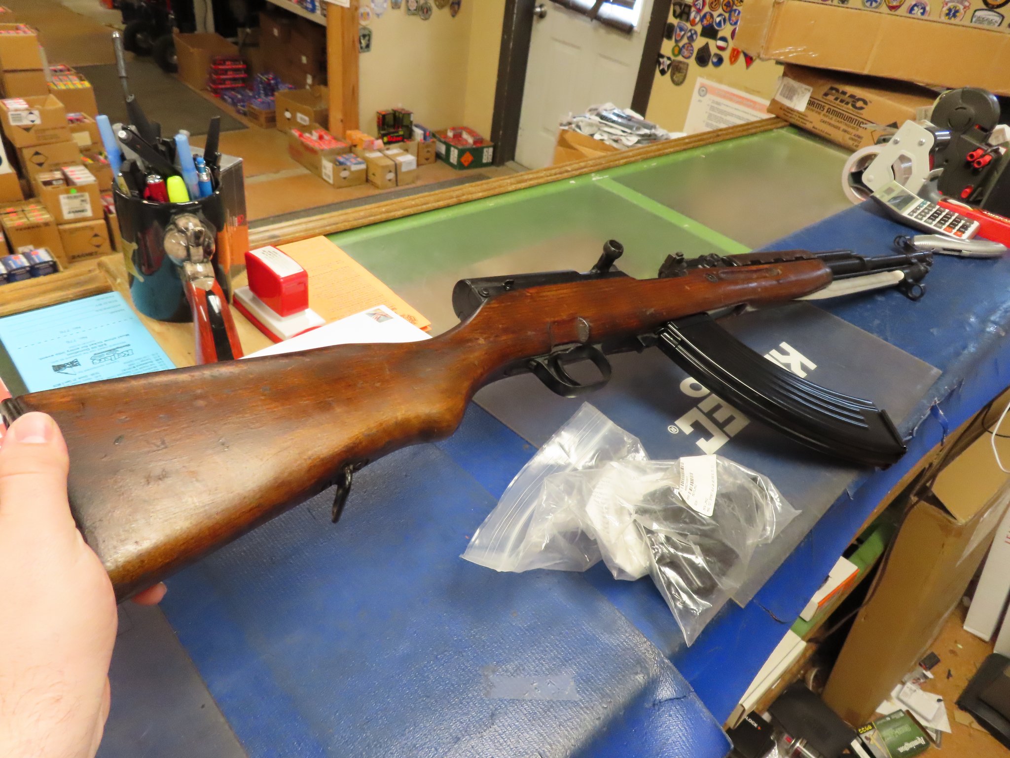 RUSSIAN STATE FACTORIES SKS SEMI AUTO 7.62X39MM RIFLES blued - Air Rifles | The Gun Shop