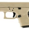 Glock G26 Gen4, 9mm, 3.42", 10rd, Desert Tan