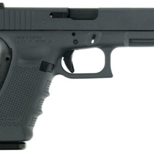 Glock G17 Gen4 9mm 4.48" Barrel Gray Interchangeable Backstrap Grip Gray 17rd Mag