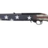 RUGER 10/22 RIFLE - AMERICAN FLAG CERAKOTE - SATIN BLACK BARREL