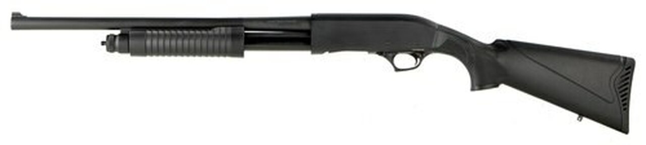 Pointer PFP-12 Pump-Action 12 Ga, 20" Barrel, 3", Black, 5rd