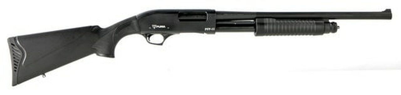 Pointer PFP-12 Pump-Action 12 Ga, 20" Barrel, 3", Black, 5rd