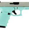 Glock G19 Gen 4, 9mm, 4.01" Barrel, 15rd, Robin Egg Blue