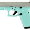 Glock G19 Gen 4, 9mm, 4.01" Barrel, 15rd, Robin Egg Blue