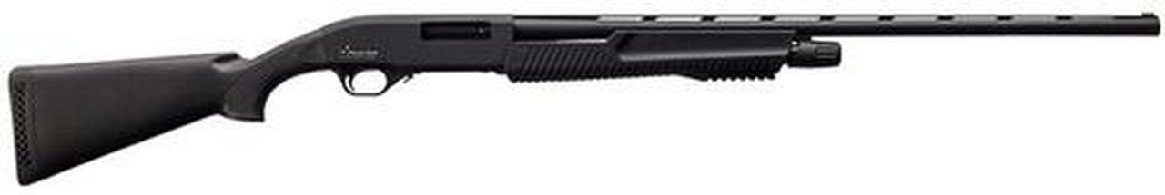 Pointer Slug Combo Pump 12 Ga, 28" Field & 24" Slug Barrels, 4rd, Black