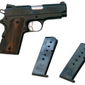 Citadel 1911 Compact 45 ACP, 3.5" Barrel/Blue Finish, Wood Grips