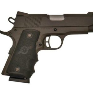 Citadel M-1911 Compact 45 ACP 3.5" Barrel Matte Black Hogue Grip Black 7rd