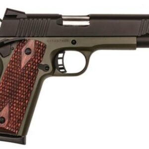 Citadel M-1911 Cerakotes Full Size 9mm 5" Barrel Olive Drab Green Cerakote Frame, Wood Grips 8rd Mag