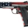 Citadel 1911-A1 FSP Flag Cerakote 45 ACP 5" Barrel, Black G10 Grips, 8 RD, USA Flag Finish