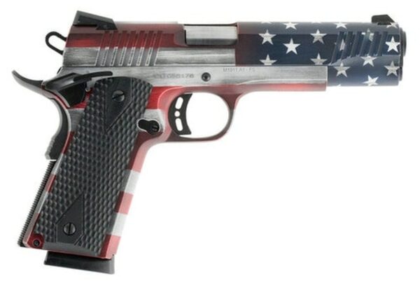 Citadel 9MM 1911-A1 FSP USA Cerakote, Black G10 Grips, 9MM 5" Barrel, 10 RD, USA Flag Finish