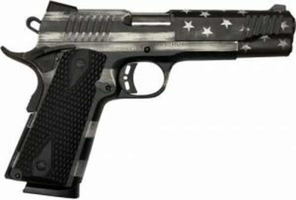 Citadel 1911 A1, 9mm, 5", 10rd, USA Flag, Battleworn Gray