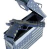 Citadel M-1911 45 ACP, 5" Barrel, Black G10 Grip American Flag, Battleworn Green Frame American Flag, Battleworn Green Slide, 8rd