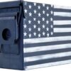 Citadel M-1911 with Ammo Can 45 ACP, 5" Barrel, Black G10 Grip American Flag, Battleworn Gray Cerakote Slide, 8rd