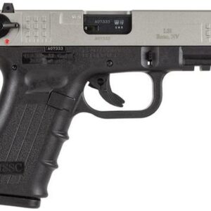 ISSC M22 Standard 22LR 4" Barrel, Black Poly Frame/Brushed Chrome Slide, 10rd
