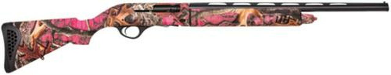 Legacy Escort Youth Semi-Auto 20 Ga 3" Chamber 22" Vent Rib Barrel Blue Finish Trio Recoil Pad Synthetic Stock Foxy Woods Camouflage Finish 4rd