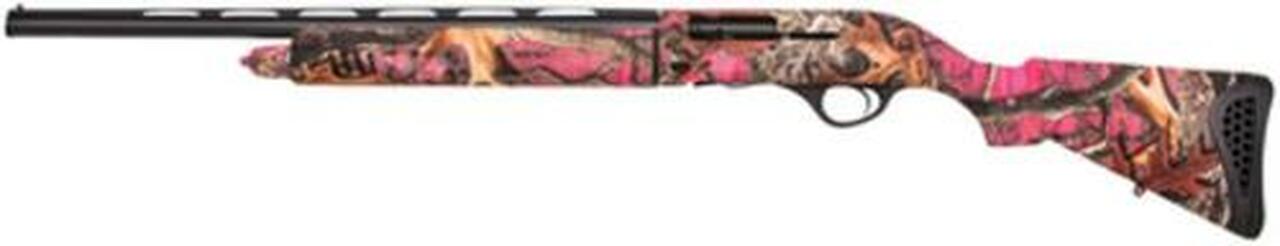 Legacy Escort Youth Semi-Auto 20 Ga 3" Chamber 22" Barrel Blue Finish Trio Recoil Pad Synthetic Stock Foxy Woods Camouflage Finish 4rd Left Hand